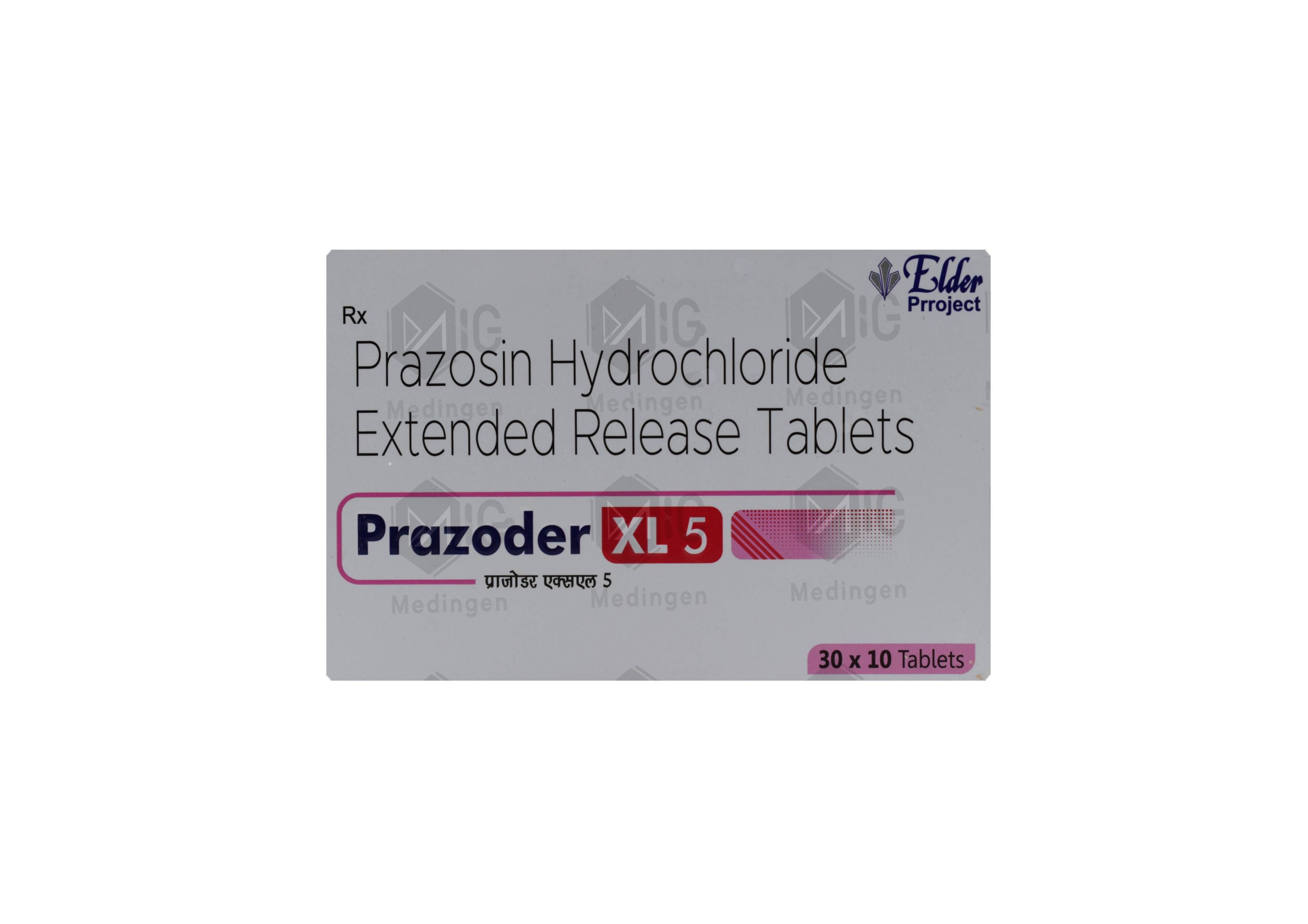 PRAZODER XL 5MG